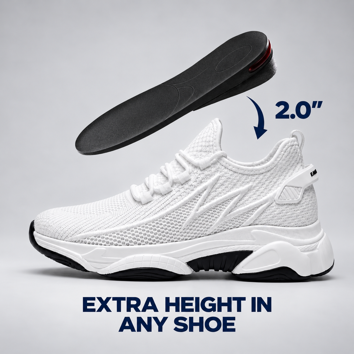 2.0″ Height Boost Insoles