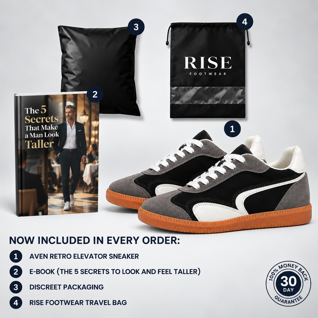 Aven - Retro Elevator Sneaker