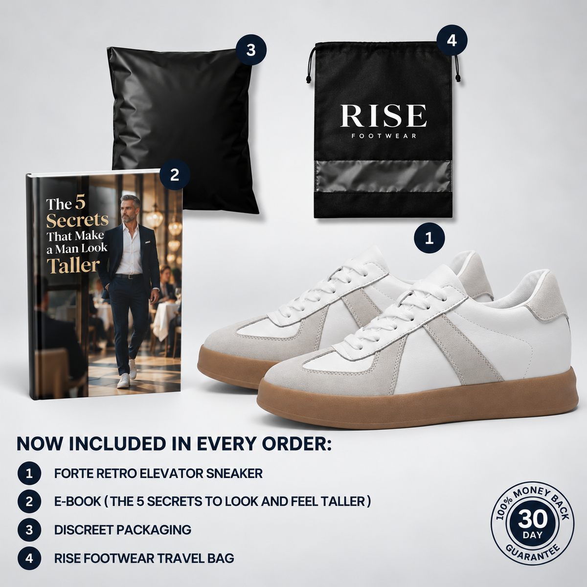 Forte - Retro Elevator Sneaker